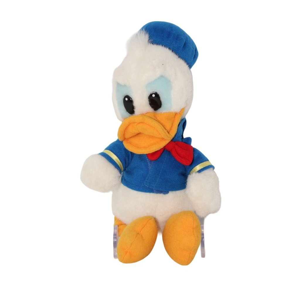 Vintage Disneyland Resort Donald Duck Plush Small 11" Stuffed Doll Toy